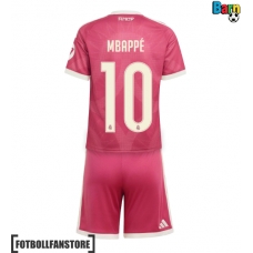 Real Madrid Kylian Mbappe #10 Barnkläder Tredje matchtröja till baby 2026-27 Kortärmad (+ Korta byxor) Billigt